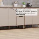 Ver imagem 4 de Cozinha Modulada Compacta 5 Peças com Tampo Aspen Luciane Móveis