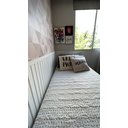 Ver imagem 4 de Painel Ripado Versátil Modular: Kit 25 Unid. 90x27cm Larg. (6,07m²) Talatto Painéis Branco Tx