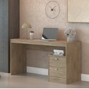 Ver imagem 1 de Escrivaninha Mesa Escritório 2 Gavetas Funzionale 1350