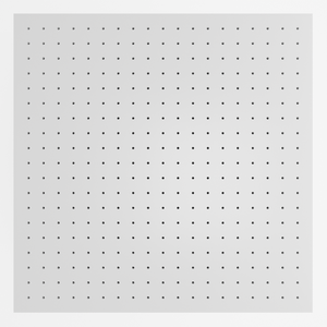 Painel Acústico Absorvedor Decorativo Skal07 60x60mm Maestra:branco