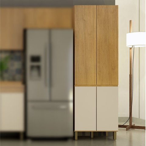 Armário Paneleiro Fechado 4 Portas Dakota