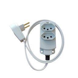 Extensao 1,90 Mt 20a 2 Tomada Br Fio 2,5 Sigmg2t698 Racrafi - 2