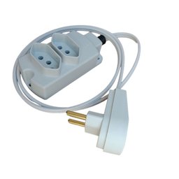 Extensao 1,90 Mt 20a 2 Tomada Br Fio 2,5 Sigmg2t698 Racrafi - 5