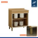 Ver imagem 6 de Balcão para Cozinha 80cm 2 Portas Dakota Bege/Cinamomo/Off White