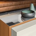 Ver imagem 3 de Mesa de Centro Milão Off White Perolizado Jequitiba - Lukaliam Móveis