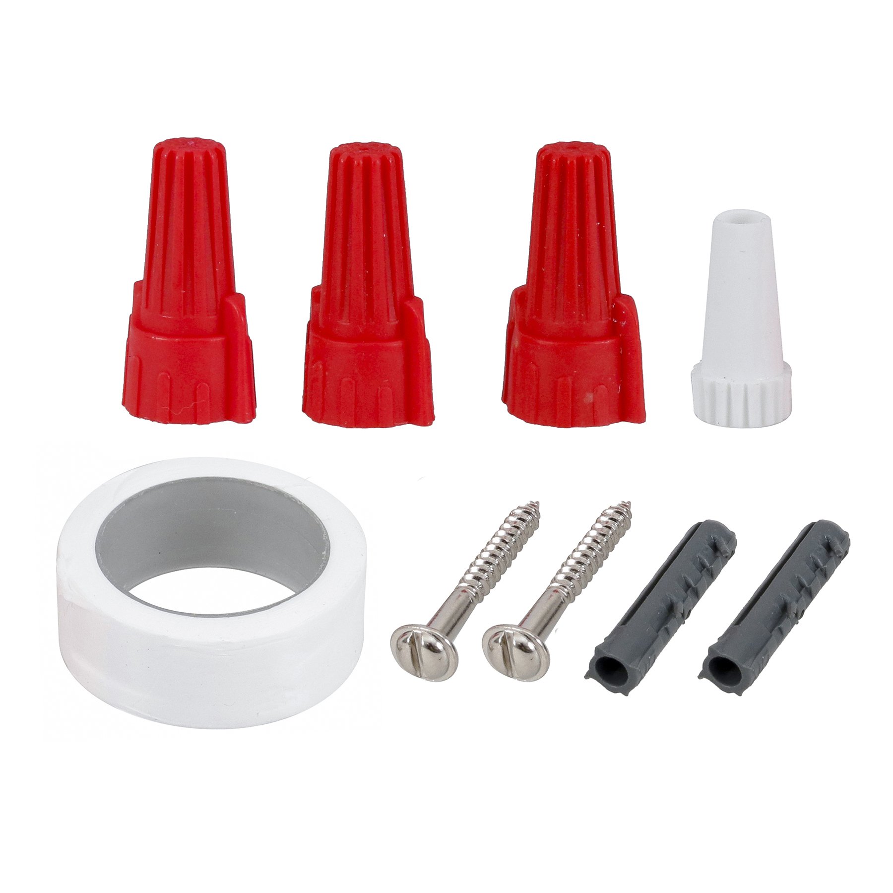 Kit Instalação para Chuveiros Elétricos Lorenzetti:vermelho e Branco - 1