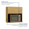 Armário de Cozinha Aéreo Microondas Dakota - 4