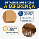 Ver imagem 3 de Armário de Cozinha Geladeira Dakota Marrom/Cinamomo