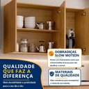 Ver imagem 4 de Armário de Cozinha Aéreo Dakota 120cm Fresado Marrom/Cinamomo