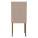 Ver imagem 6 de Conjunto Sala de Jantar Quadrada Mesa Helo 90cm e 04 Cadeiras Jade