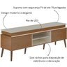 Rack Aparador Lumina - Tv 75 Cinamomo/off White - 8