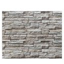 Ver imagem 1 de Kit 10 Un/ Espuma 3d - Tijolo Rústico - Canjiquinha Bege