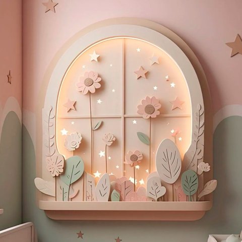 Luminária de Parede - Janela Iluminada