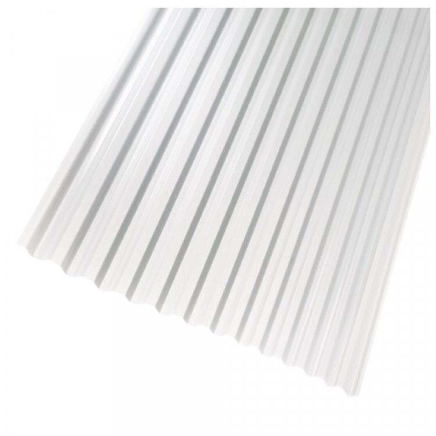 Kit com 15 Telhas de Policarbonato 244cm X 99cm Grega - 1