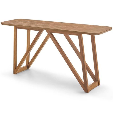 Aparador Agnes Tampo e Base Amêndoa 160cm - 67867