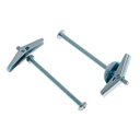 Ver imagem 2 de Bucha Aberta com Mola 4,0x75 mm e Parafuso Mais Aletas Metalicas 25 Unidades Bemfixa