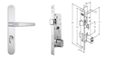 Ver imagem 2 de Fechadura Stam 601/602 Inox