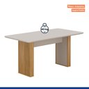 Ver imagem 5 de Conjunto Mesa Julia com Vidro com 6 Cadeiras Madeira Maciça Lara