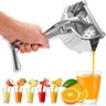 Espremedor Suco Laranja Inox Limao Frutas Manual Extrator - 2
