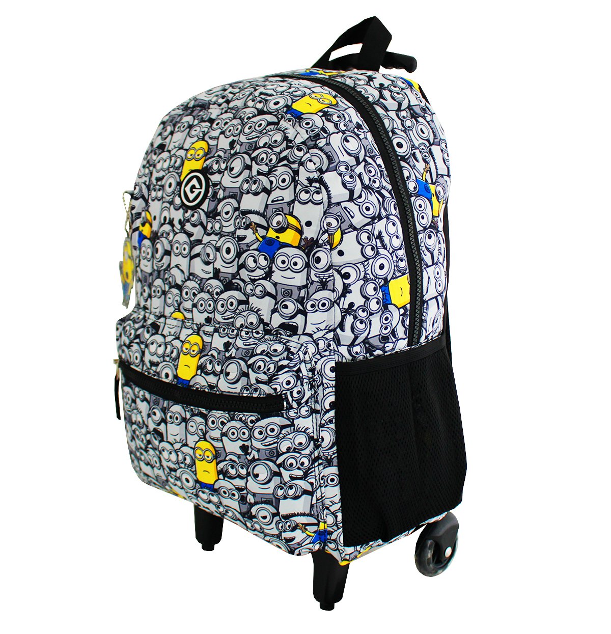 Mochila Rodinhas Notebook Clio Style Mn2294 Escolar Minions - 8