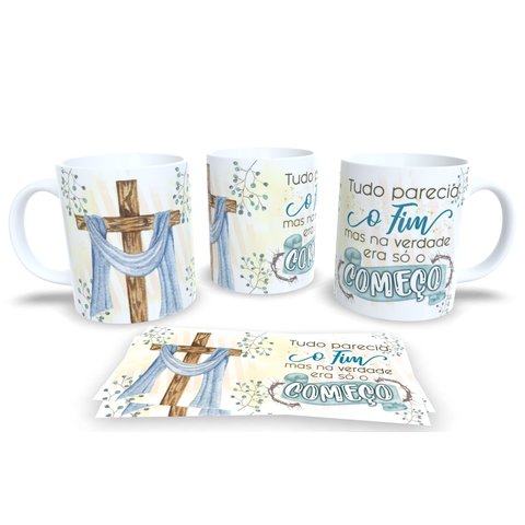 Canecas Coleção Pascoa com Jesus