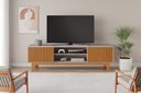 Ver imagem 4 de Rack para Tv até 70 Polegadas Trunfo Candian - Jcm Movelaria Off White/cinamomo