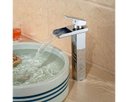 Ver imagem 5 de Torneira Monocomando Banheiro/ Lavabo Quadrada Bica Alta Cascata
