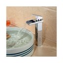 Ver imagem 5 de Torneira Monocomando Banheiro/ Lavabo Quadrada Bica Alta Cascata