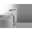 Ver imagem 4 de Torneira Monocomando Banheiro/ Lavabo Quadrada Bica Alta Cascata