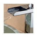 Ver imagem 6 de Torneira Monocomando Banheiro/ Lavabo Quadrada Bica Alta Cascata