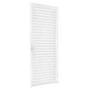 Ver imagem 2 de Porta Palheta 2,10 X 0,80 Esquerda Alumínio Branco