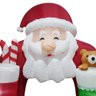 Arco Inflavel de Natal Gigante 3 Metros e 60 cm Papai Noel Natalino Led Enfeite Portal Empresa - 5