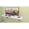 Mesa Suspensa Computador e Gamer 90X45 Branco - 3