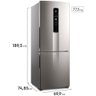 Geladeira Ib55s Bottom 488 Litros Inox Tecnologia Inverter Electrolux - 3