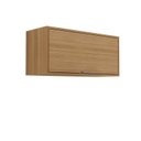 Ver imagem 2 de Armario 800 Basc Refrigerador Colors Marrom/Freijo
