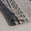 Ver imagem 3 de Tapete Kilim Raipur 200x250 Cinza Unico