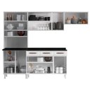 Ver imagem 5 de Cozinha de Aço Completa Telasul Mirage com Balcão