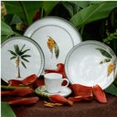 Ver imagem 2 de Aparelho de Jantar 30 Peças Cerâmica Porto Brasil Bio Bananê Orgânico 6 Pessoas Mesa Posta