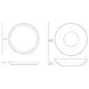 Ver imagem 3 de Aparelho de Jantar 30 Peças Cerâmica Porto Brasil Bio Bananê Orgânico 6 Pessoas Mesa Posta