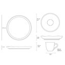 Ver imagem 4 de Aparelho de Jantar 30 Peças Cerâmica Porto Brasil Bio Bananê Orgânico 6 Pessoas Mesa Posta