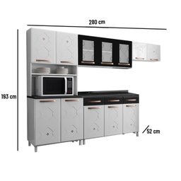 Cozinha de Aço Completa  Mirage com Balcão - 4