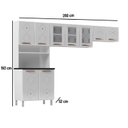 Ver imagem 4 de Cozinha de Aço Compacta Modulada Telasul Mirage 3 Peças Branco