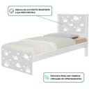 Ver imagem 3 de Cama Tema Solteiro Nuvem Cinza