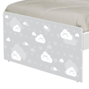 Ver imagem 4 de Cama Tema Solteiro Nuvem Cinza