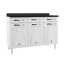 Ver imagem 4 de Balcão de Cozinha de Aço Triplo Telasul Star New com Tampo