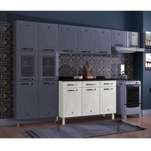 Balcão de Cozinha de Aço Triplo Telasul Star New com Tampo