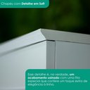 Ver imagem 3 de Torre Quente Dupla C351 2 Portas 2 Gavetas MDF 71,5cm Cinza Móveis Henn