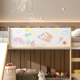 Cama Alta com Escorregador e Lousa Madeira Maciça/mdf Exclusive Casatema - 7