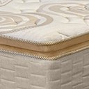 Ver imagem 2 de Cama Box Branca + Colchão Solteiro King Mendoza Molas Ensacadas Pillow Top 96x203x71cm - Extra