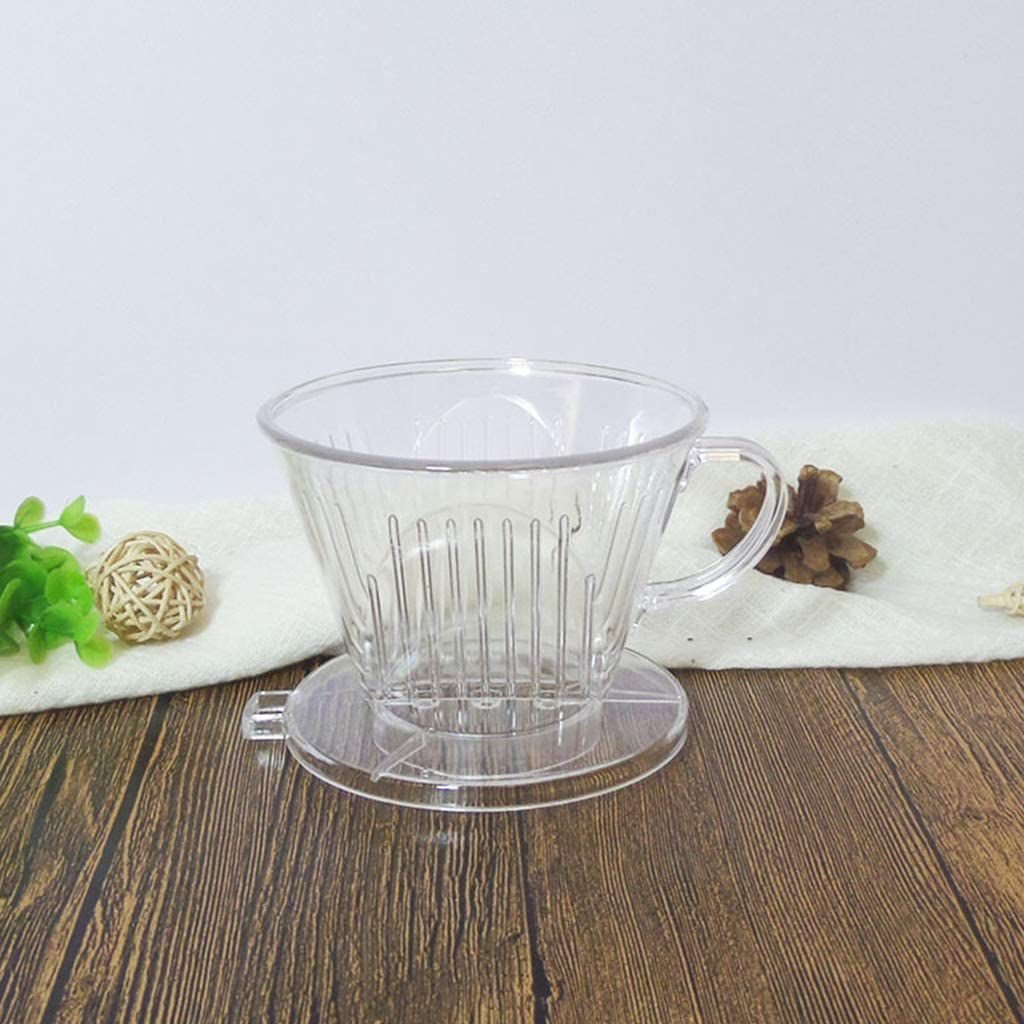 Filtro Para Café de Plástico Transparente Reutilizável 10cm - 3